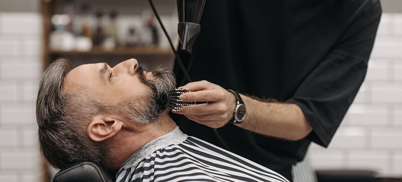 Grooming salon interior